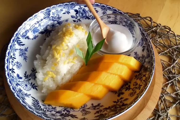 Mengenal Dessert Hits Mango Sticky Rice Asal Thailand Unimma Fm