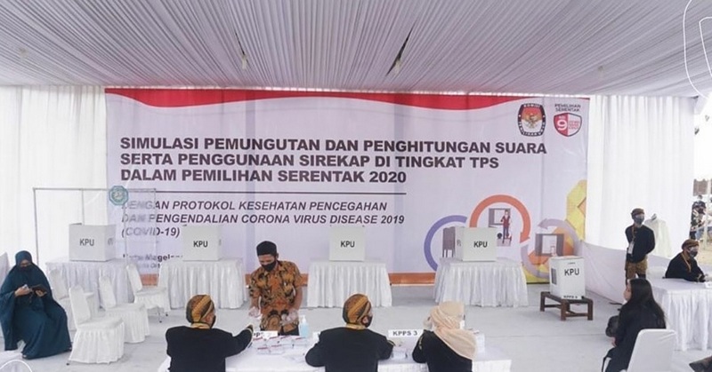 SIMULASI PENGMUNGUTAN SUARA KOTA MAGELANG