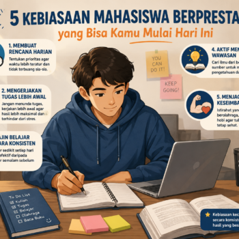 5 Kebiasaan Mahasiswa Berprestasi yang Bisa Kamu Mulai Hari Ini