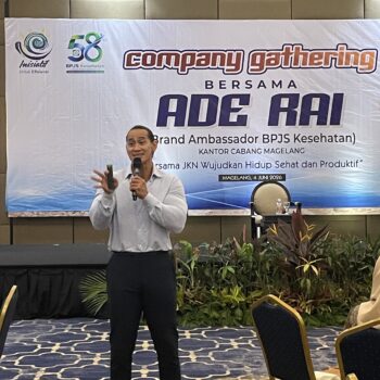 BPJS Kesehatan Gandeng Ade Rai Kampanyekan Hidup Sehat untuk Tingkatkan Produktivitas Pekerja
