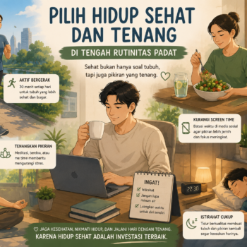 Hidup Sehat dan Tenang Kini Jadi Pilihan Banyak Orang di Tengah Kesibukan
